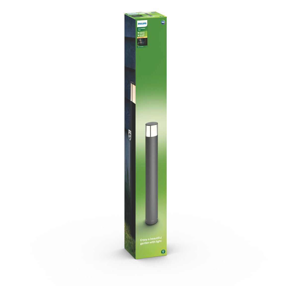 Philips - Stock post anthracite 1x6W 230V
