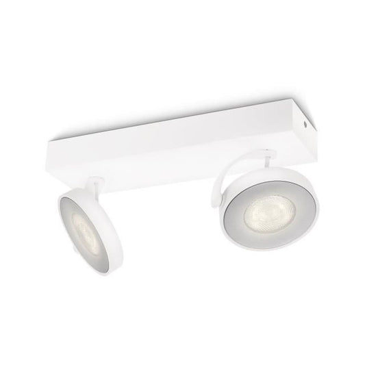 Philips - CLOCKWORK bar/tube white 2x4.5W SELV