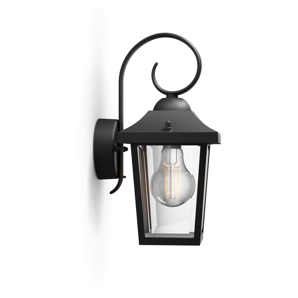 Philips - Buzzard wall lanterne sort 1x60W 230V