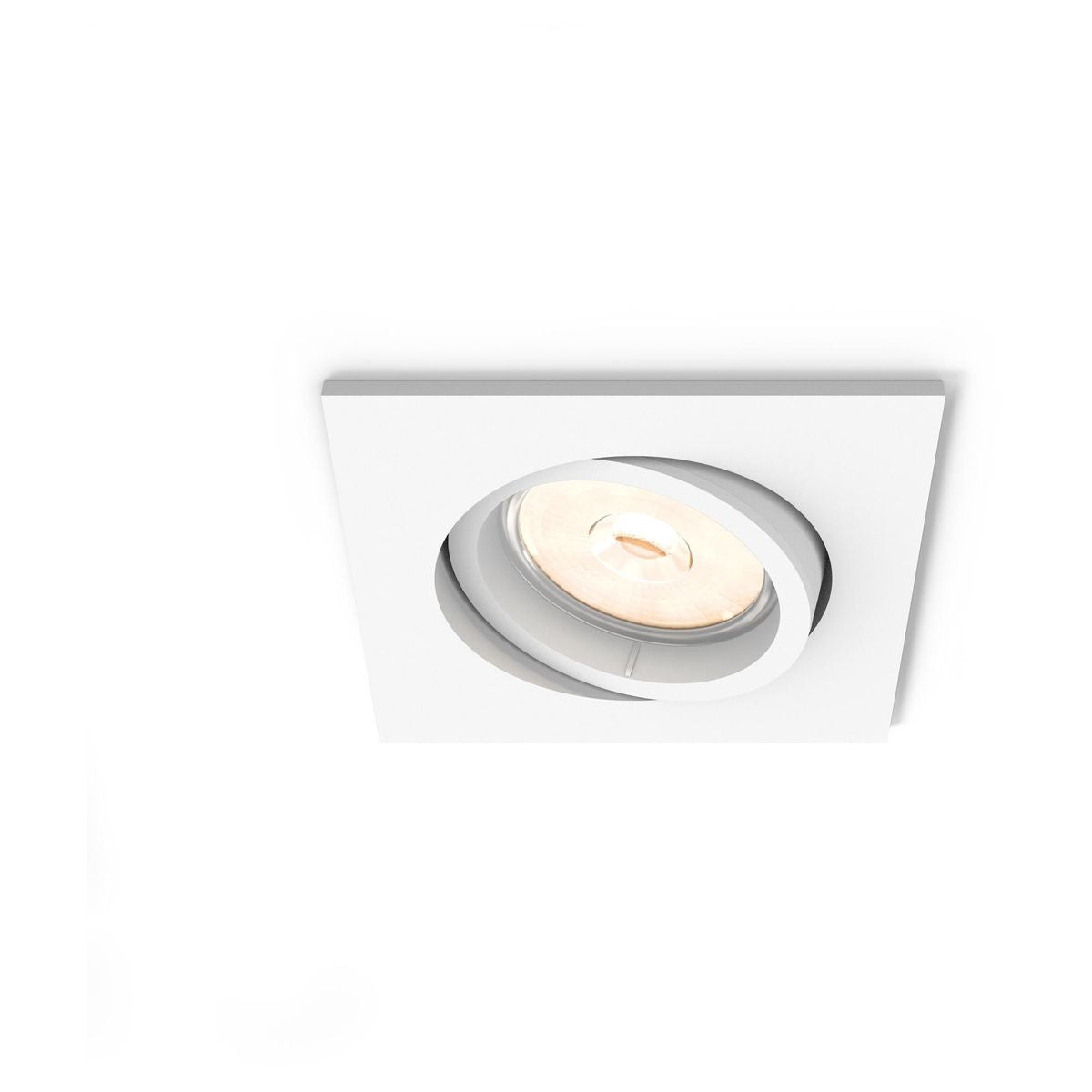 Philips - ENNEPER recessed white 1xNW 230V Kantig