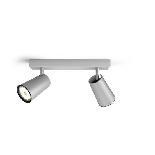 Philips - PAISLEY bar/tube aluminium 2xNW 230V