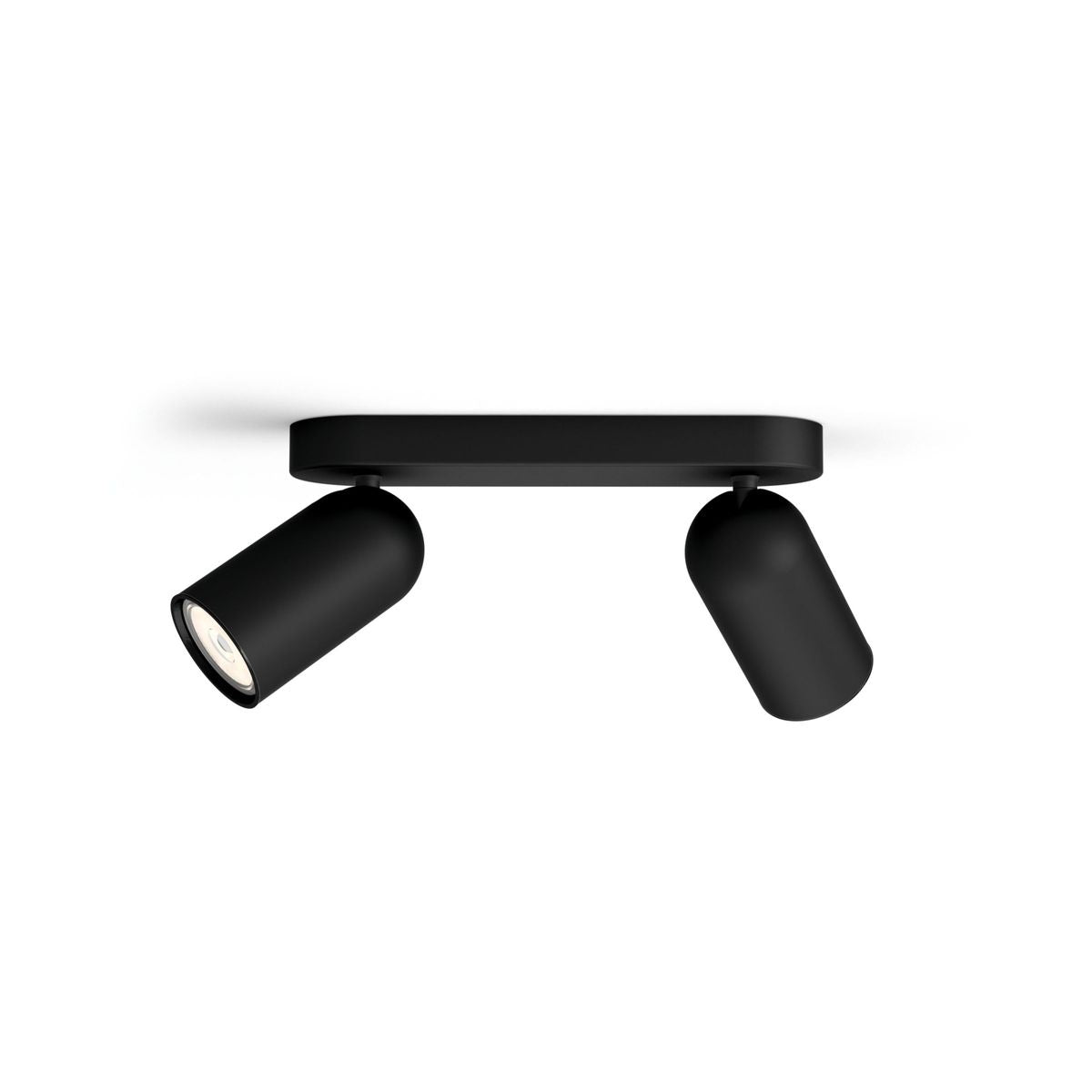 Philips - PONGEE bar/tube black 2xNW 230V