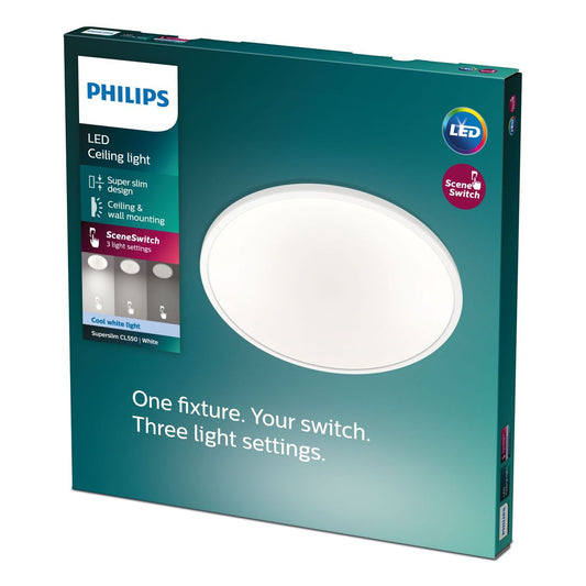 Philips - Superslim CL550 SS RD 18W 40K W WV 06
