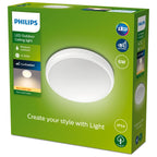 Philips - Doris Loft 6W 27K Hvid IP54 HV
