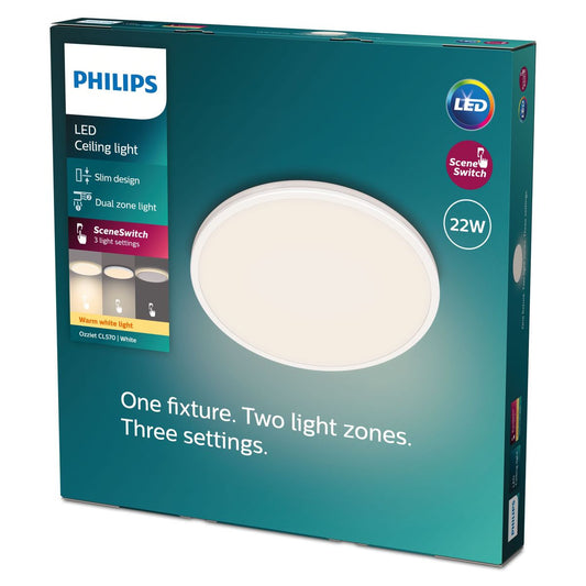 Philips - Ozziet CL570 SS RD 22W 27K W HV 06