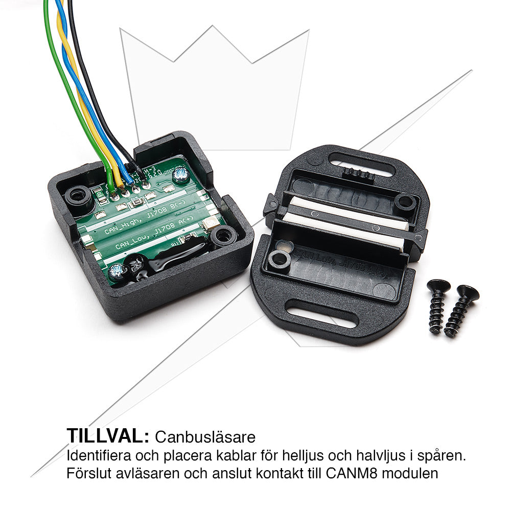 CANM8 – Styrestrømsignal til Ekstralys 12V