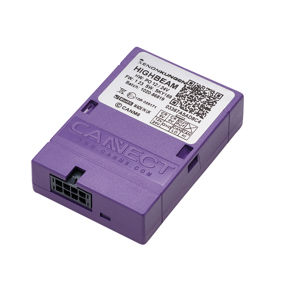 CANM8 – Styrestrømsignal til Ekstralys 12V