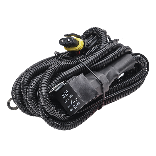 Relækabelsæt 1stk Ekstra lys 12V|9006