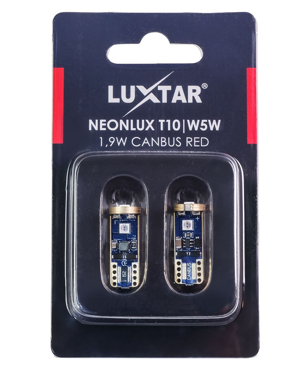 Luxtar NeonLux | T10 W5W | Canbus | Red - bild 5
