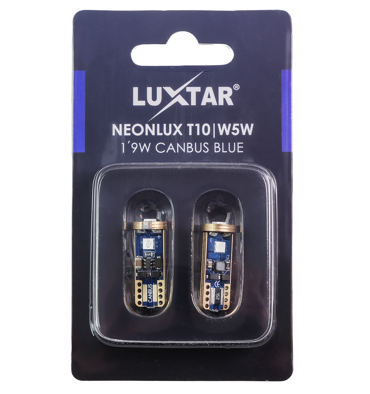 Luxtar NeonLux | T10 W5W | Canbus | Blå - bild 5