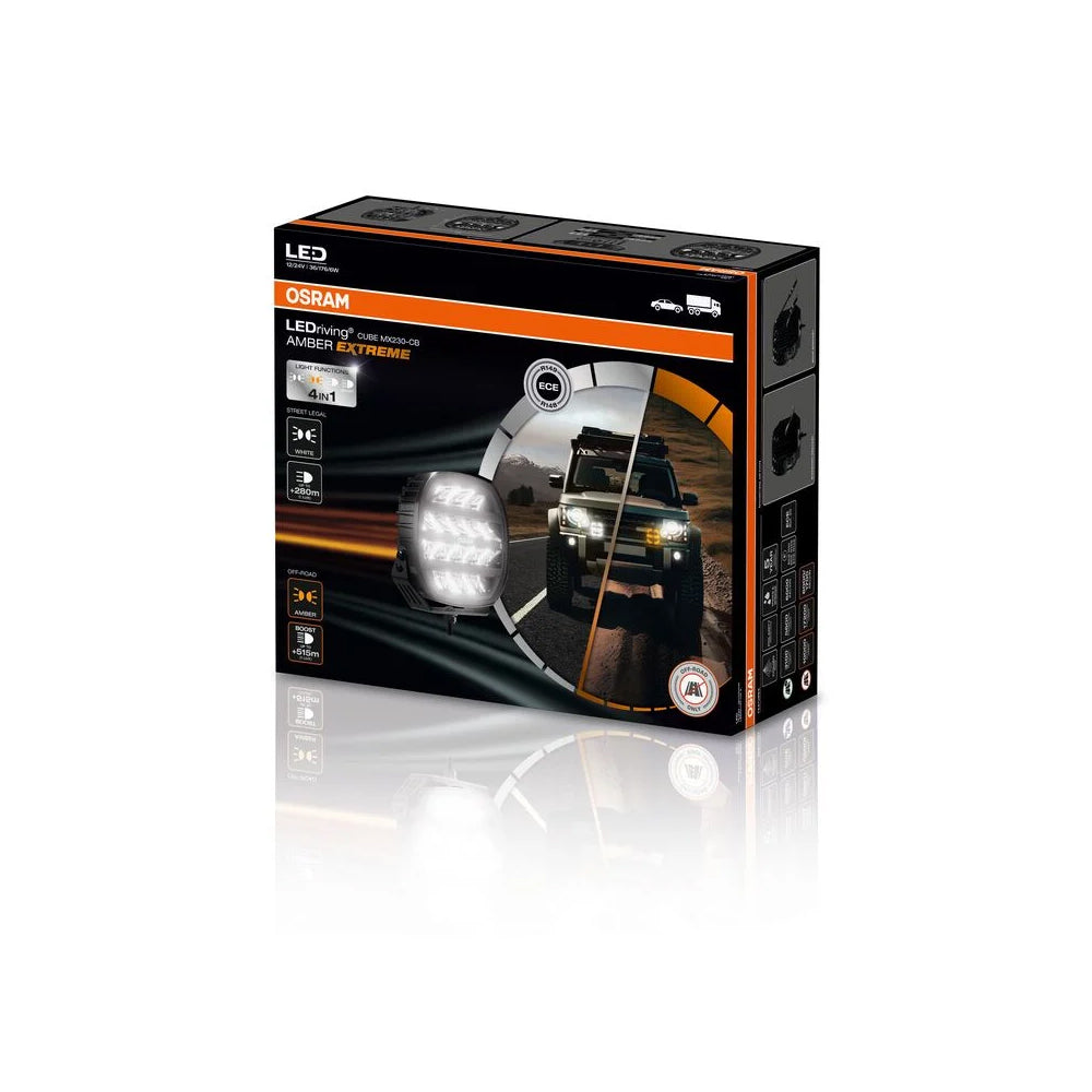 Osram LEDriving® CUBE MX180-CB AMBER EXTREME | 7"