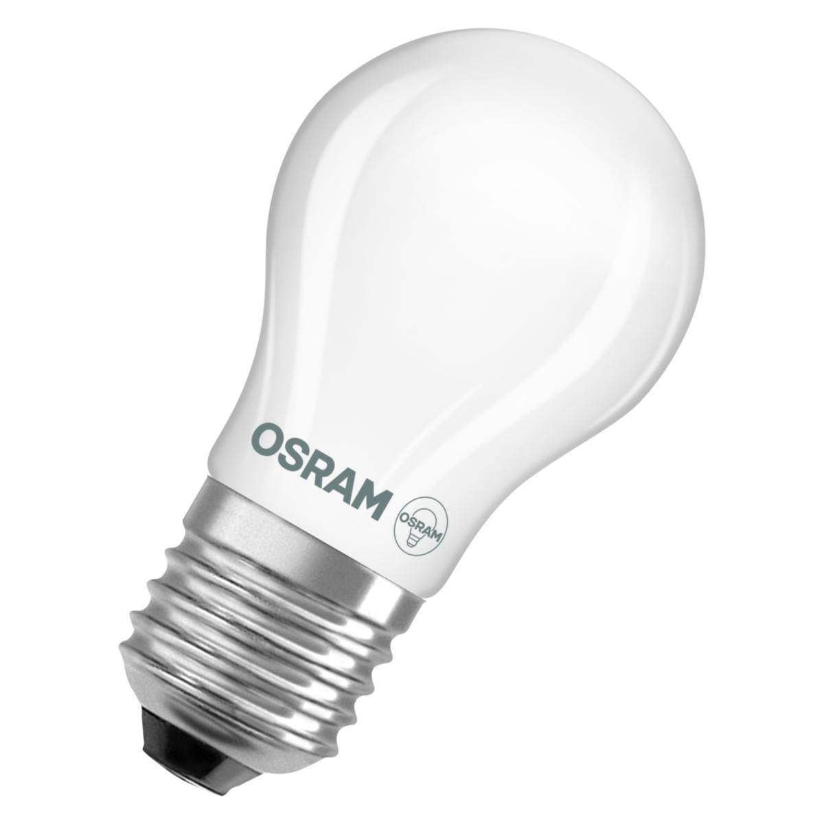 OSRAM LED LAMPER RUNDE MATT (15) E27 VARM HVID | 1W