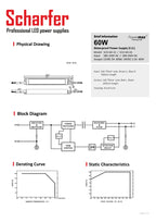 Transformer 230V AC til 24V DC 60W