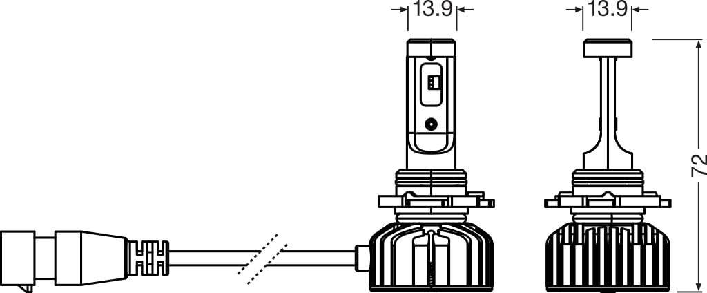 OSRAM NIGHT BREAKER LED SMART | H10 - bild 5