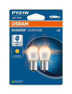 OSRAM DIADEM CHROME - PY21W EKSTRA LET LAMP