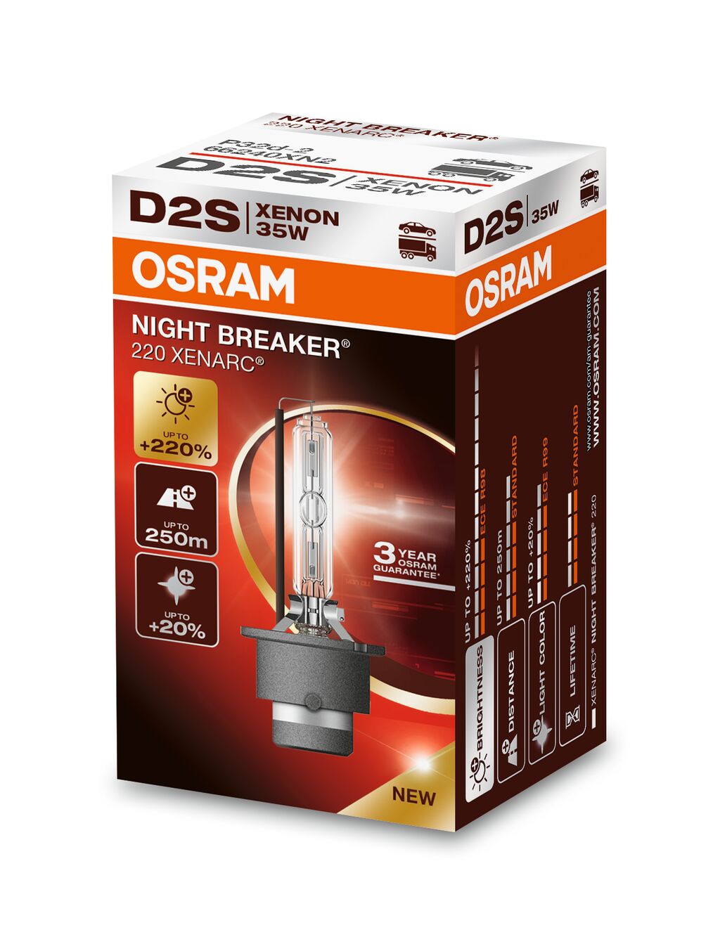 Osram Xenarc Night Breaker Laser (Next Gen) - D3S 1 -pakke