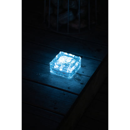Cube solcellelampe