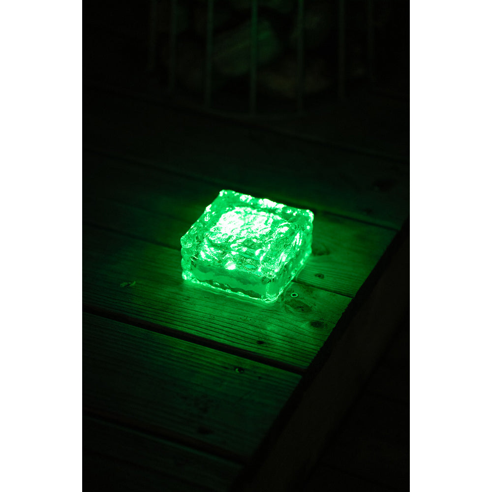 Cube solcellelampe