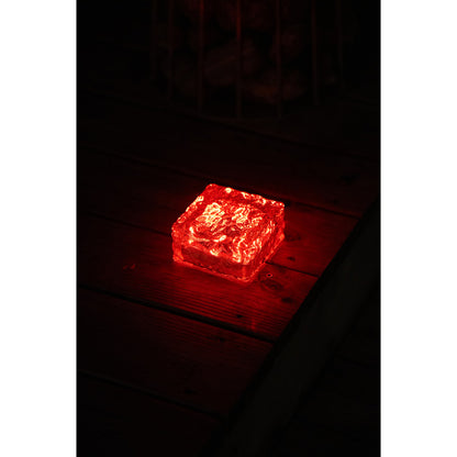 Cube solcellelampe