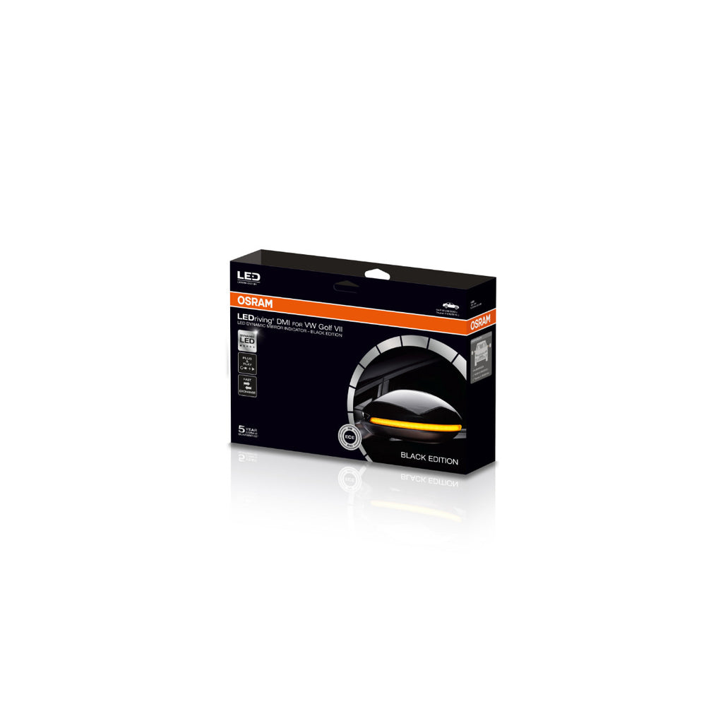 OSRAM -ledende DMI til golf VII - Blinkers in Ydre bageste spejle - Sort