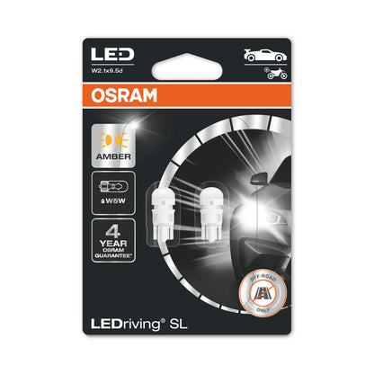 OSRAM LEDriving SL - Off-road W5W - gul