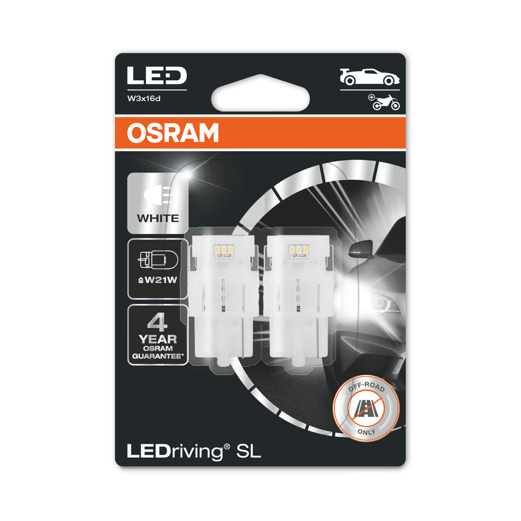 OSRAM LEDriving SL - Offroad W21W - hvid