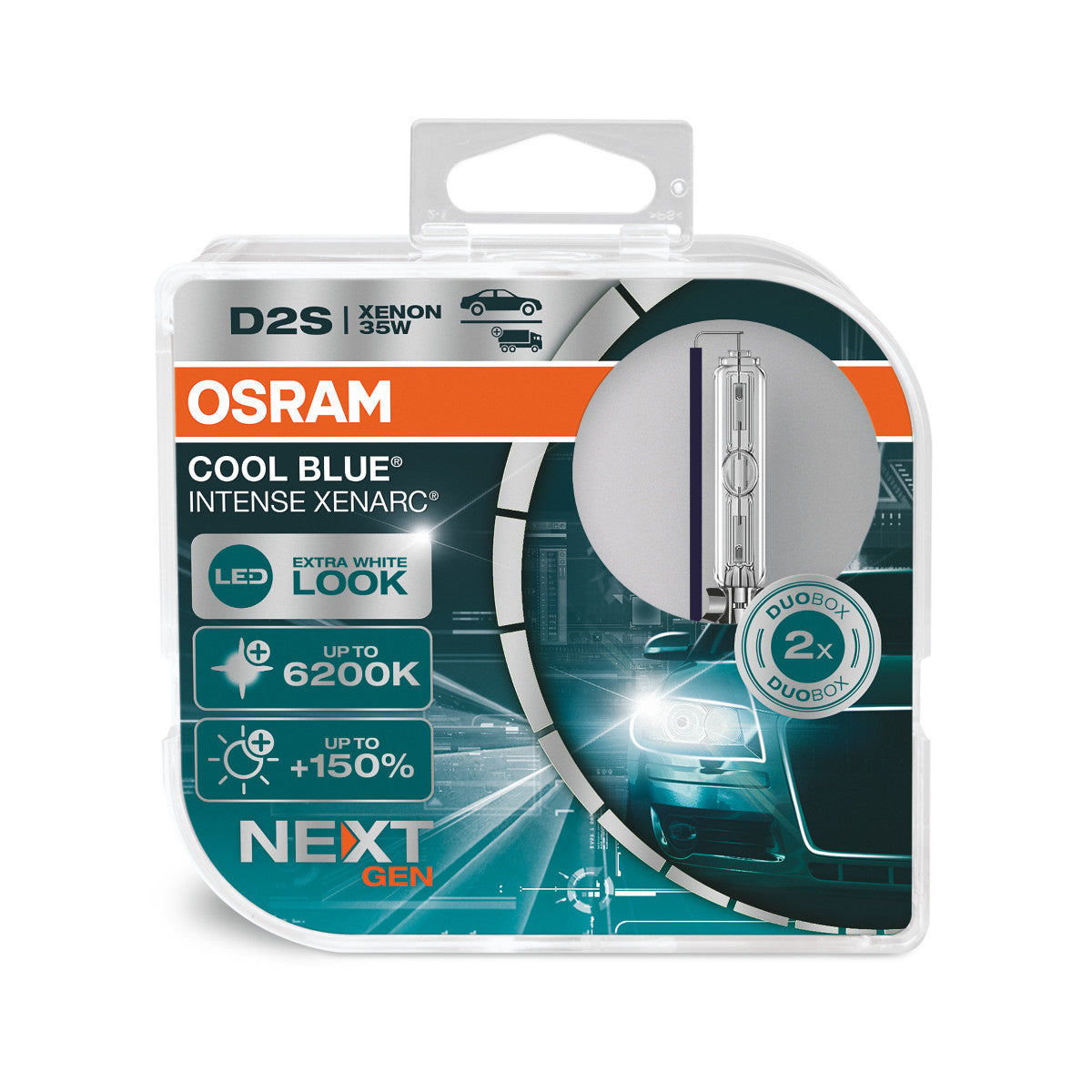 OSRAM - D2S HID forlygtepære - 2-PAK