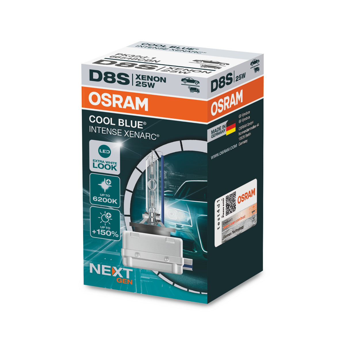 OSRAM - D8S HID -forlygte lampe