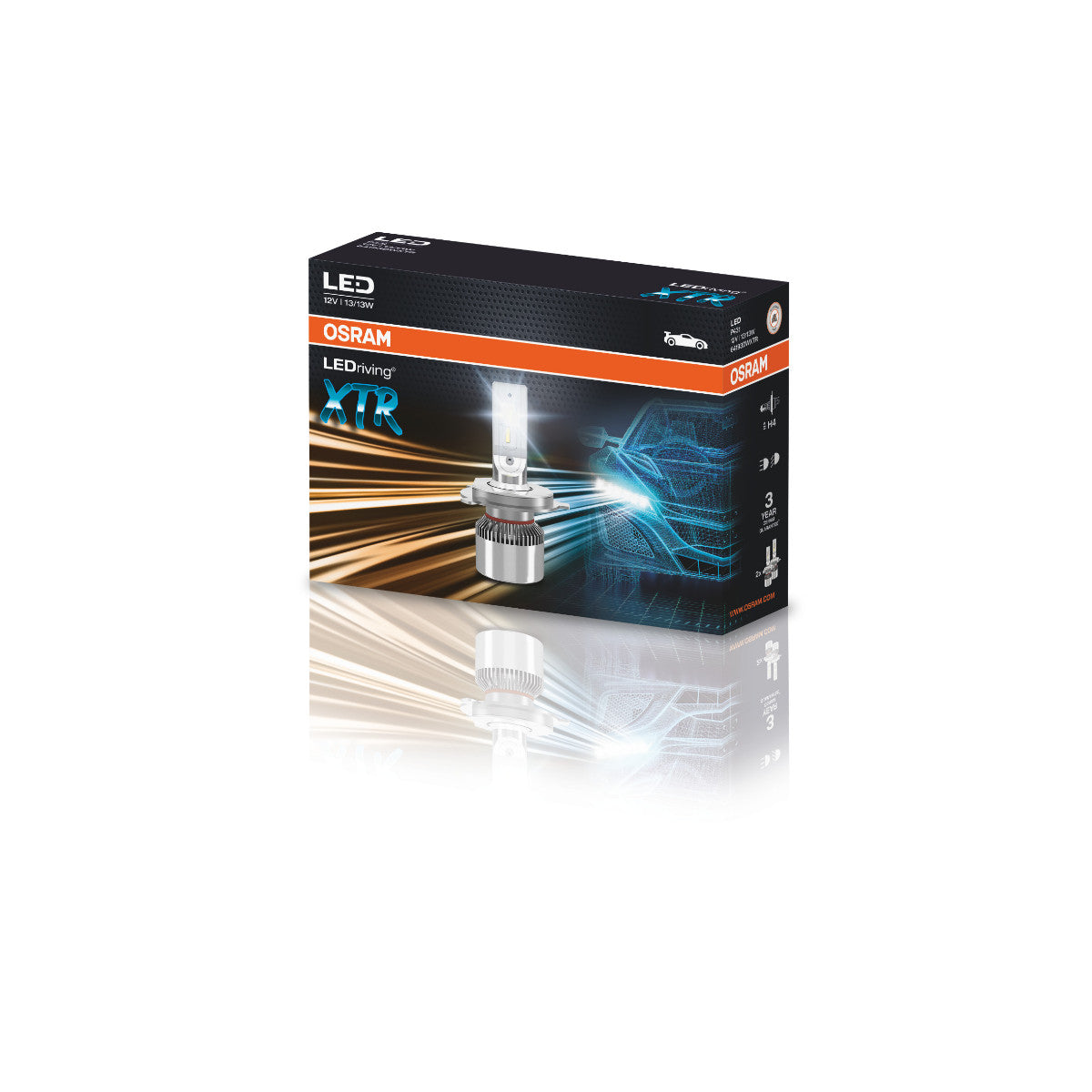 Osram - Off -Road H4 hovedsageligt til Spotlight -applikationer