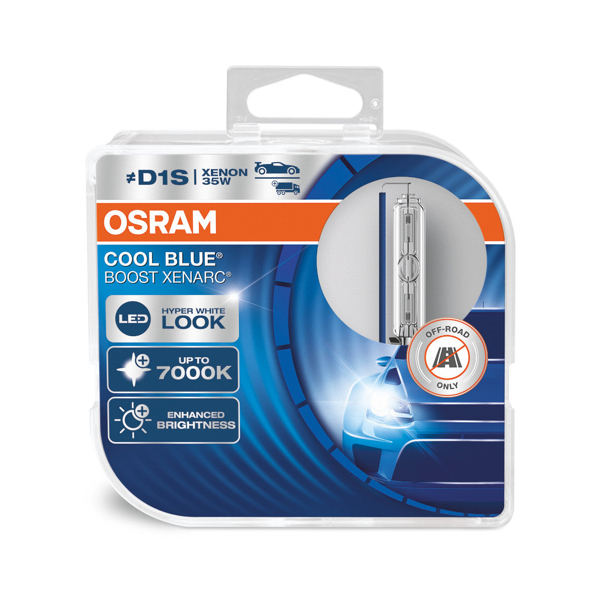 OSRAM XENARC COOL BLUE BOOST - Off-road D1S HID forlygtepære