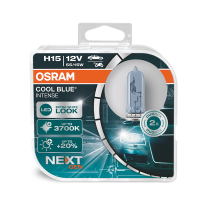 OSRAM - H15 Halogen forlygtepære - Duo boks - 2-PAK