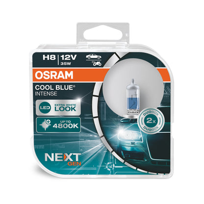 OSRAM - H8 Halogen forlygtepære - 2-PAK