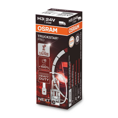 OSRAM TRUCKSTAR PRO - H3 Halogen forlygtepære - 1-PAK