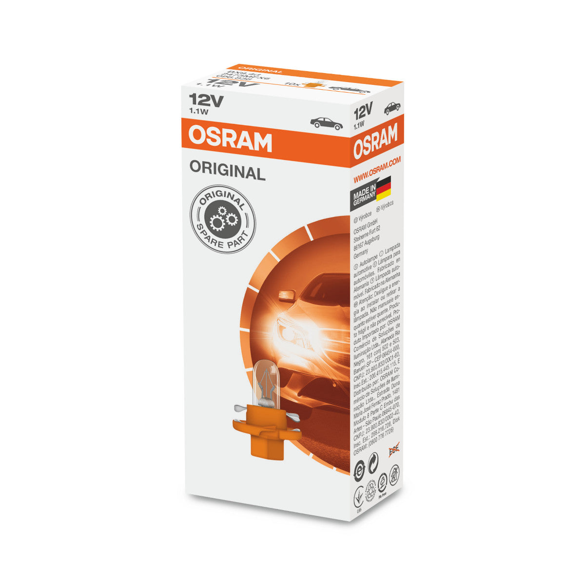 OSRAM ORIGINAL - PLASTIC MF BASE - 1 -1W - Ekstra pære