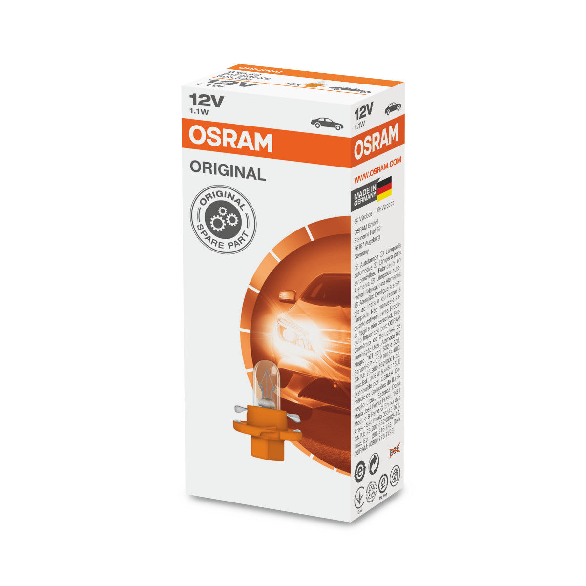 Osram Original - Plastik MF Base - 1 -1W - Ekstra lyslampe