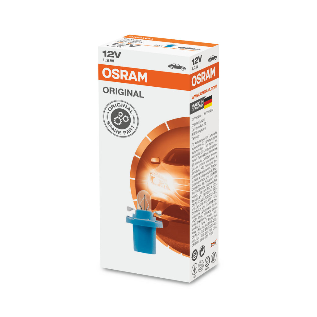 OSRAM Original - Plast MF Base - 1 -2W - BX8.5D - Ekstra lyslampe