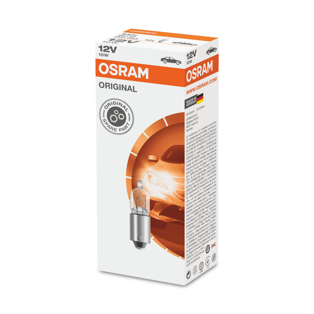 Osram Original Miniwatt - 10W - 12V - Ekstra lyslampe