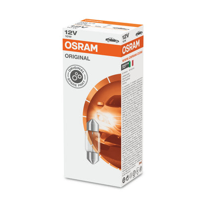 OSRAM ORIGINAL FESTOON - 10W - 12V - 31mm - Ekstra pære