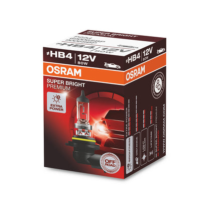 OSRAM SUPER BRIGHT PREMIUM - SUPER BRIGHT - Off-road HB4 Halogen forlygtepære