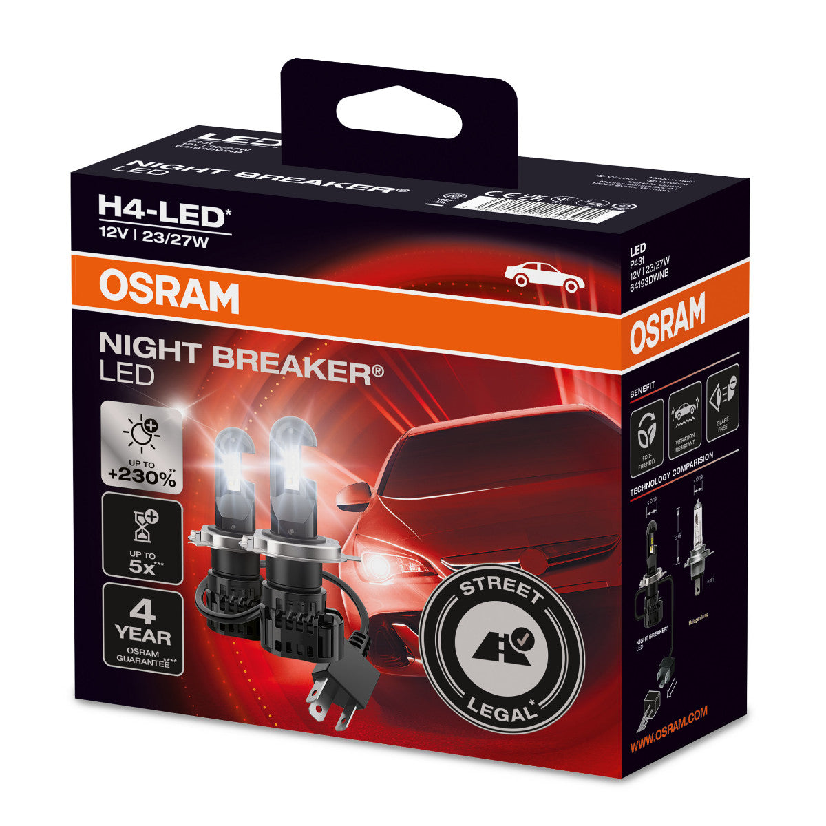 OSRAM NIGHT BREAKER H4 LED