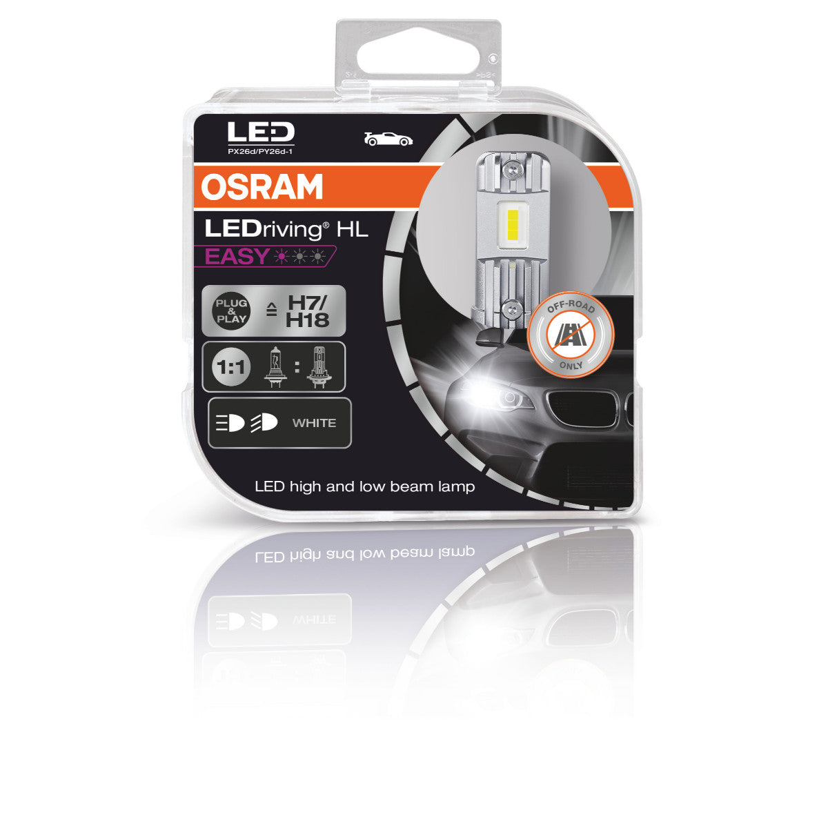 OSRAM-ledning HL Easy H7-H18