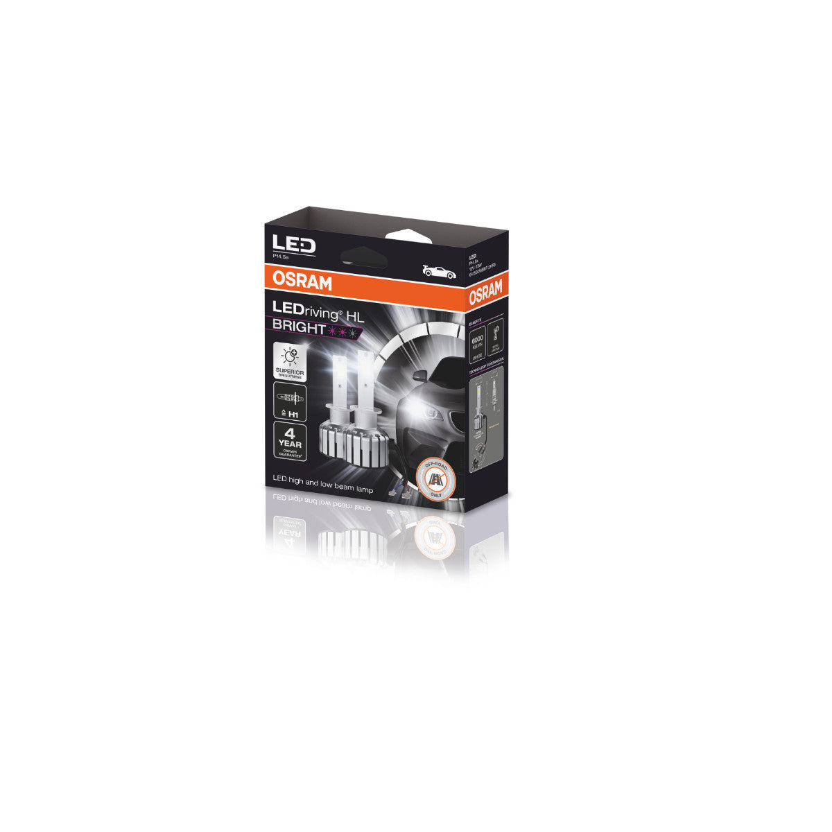 OSRAM LEDriving HL BRIGHT H1