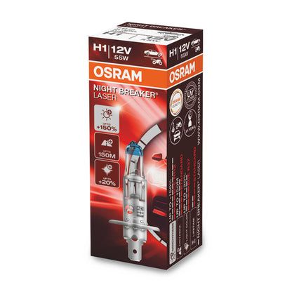 OSRAM NIGHT BREAKER® LASER H1 foldeboks