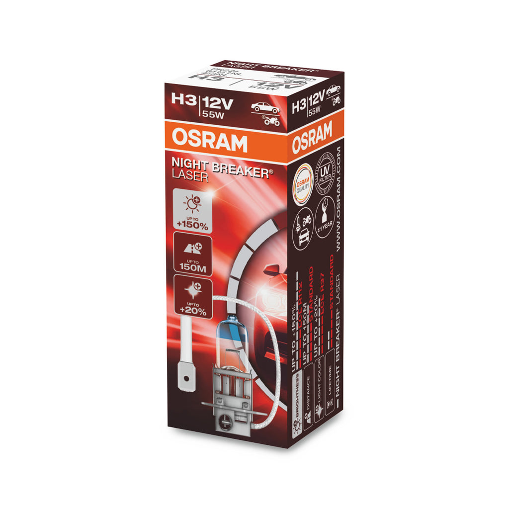 Osram Night Breaker® Laser H3 foldekasse