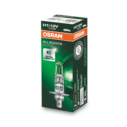 OSRAM ALLSEASON SUPER - ALLSEASON - H1 Halogen forlygtepære