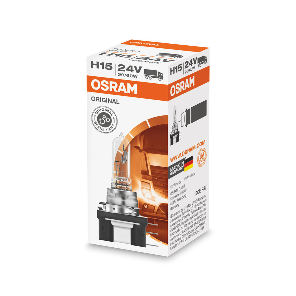 OSRAM Original Line - H15 - 24 V - 6020 W - Halogen forlygter lampe