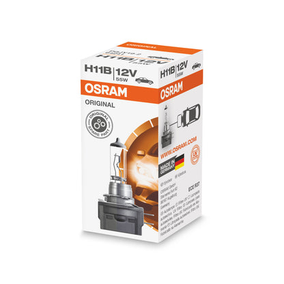 OSRAM ORIGINAL LINE - H11B - 12 V - 55 W - Halogen forlygtepære