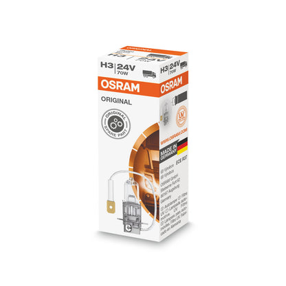 OSRAM ORIGINAL LINE - H3 - 24 V - 70 W - Halogen forlygtepære - Foldeboks