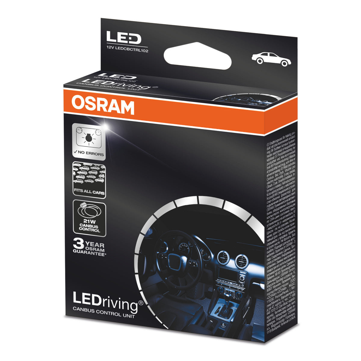 Osram LED Canbus Control Unit - CBCTRL102 Tilbehør til eftermontering af LED