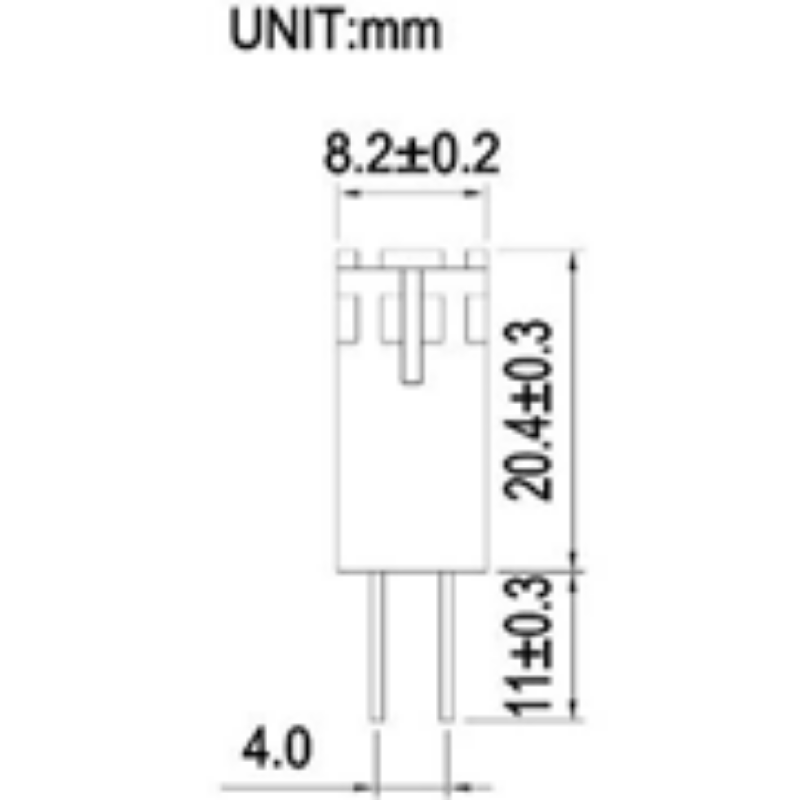 G4 12V/24V 0.8W Röd